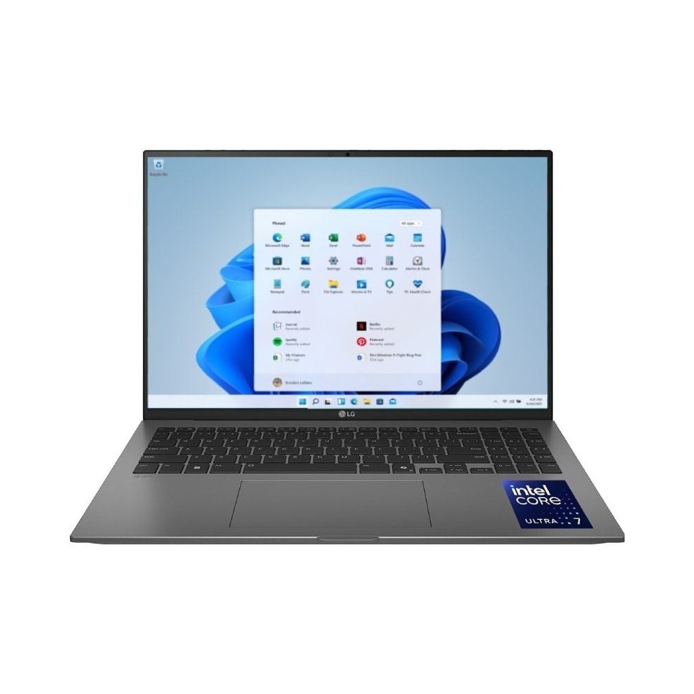 Portátil LG Gram 16Z90TL-G.AU88B Intel Core Ultra 7-258V/ 32GB/ 1TB SSD/ 16'/ Win11