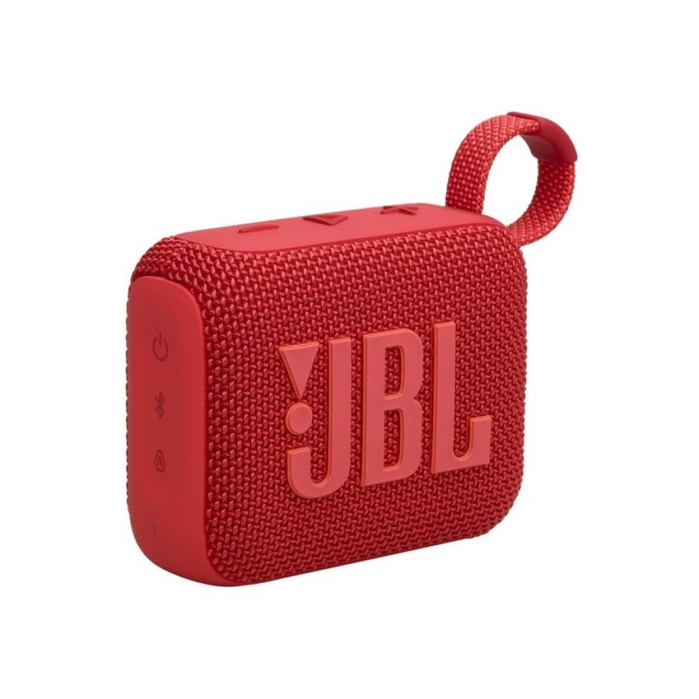Altavoz con Bluetooth JBL GO 4/ 4.2W/ 1.0/ Rojo