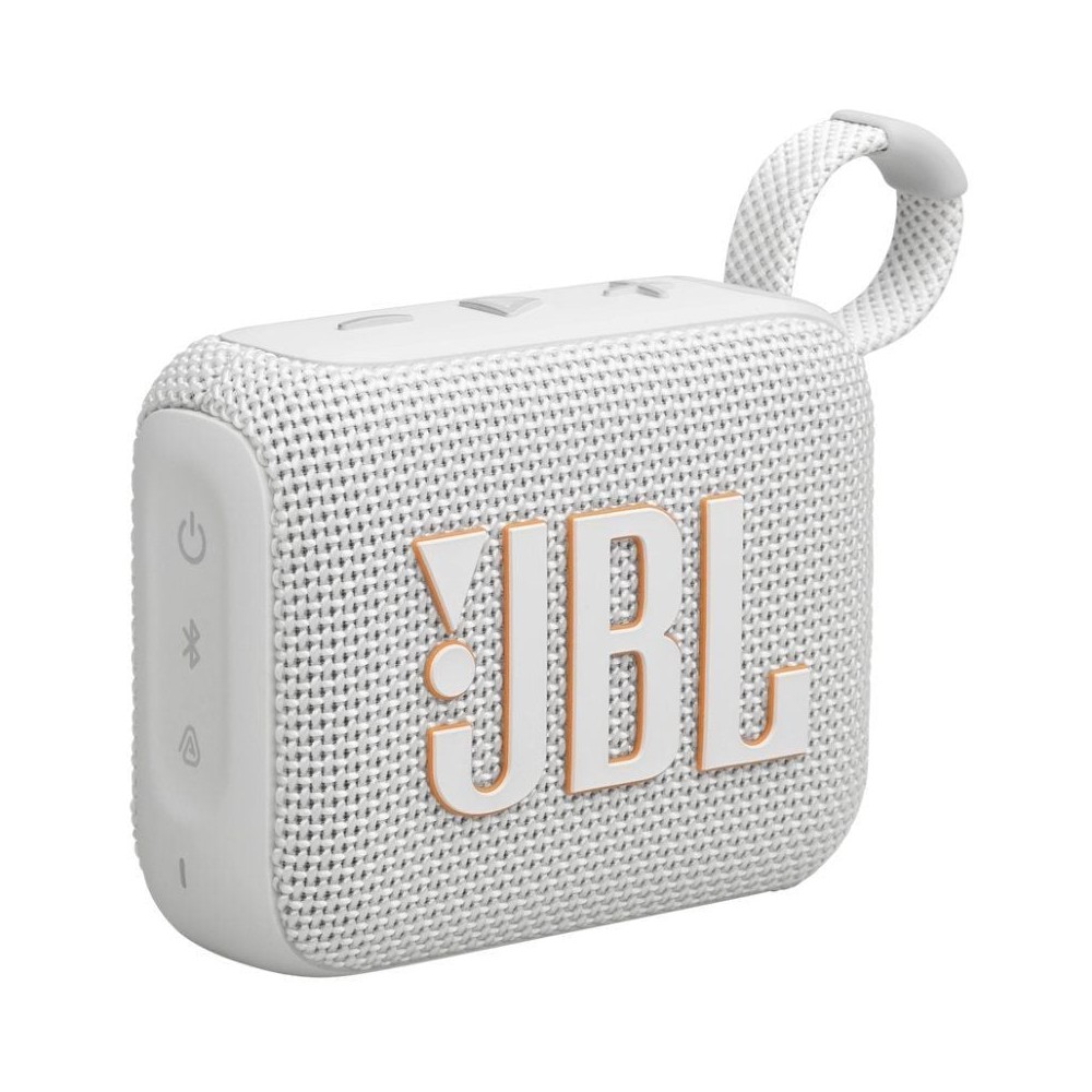 Altavoz con Bluetooth JBL GO 4/ 4.2W/ 1.0/ Blanco