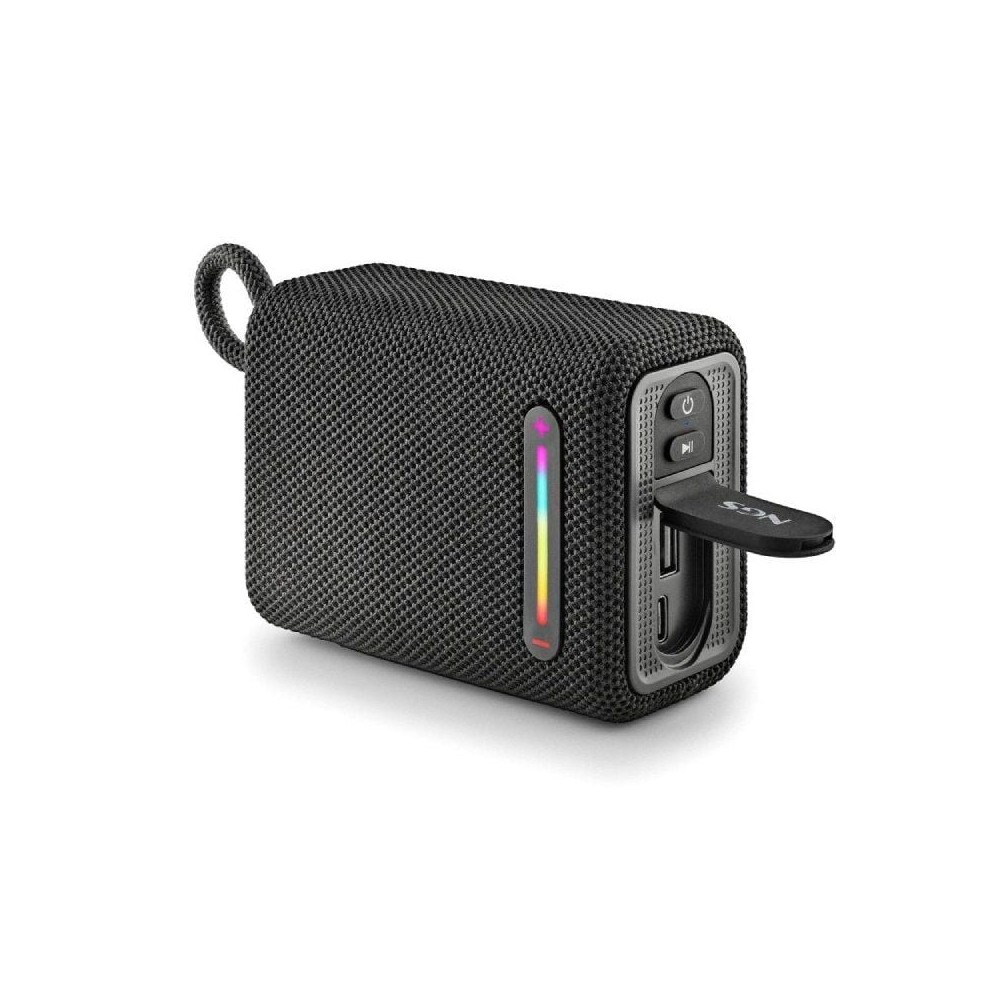 Altavoz con Bluetooth NGS Roller Furia 1/ 15W/ 2.0/ Negro