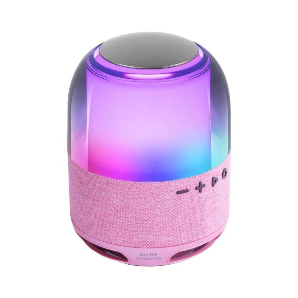 Altavoz con Bluetooth Mars Gaming MS-FLOW/ 15W/ 1.0/ Rosa