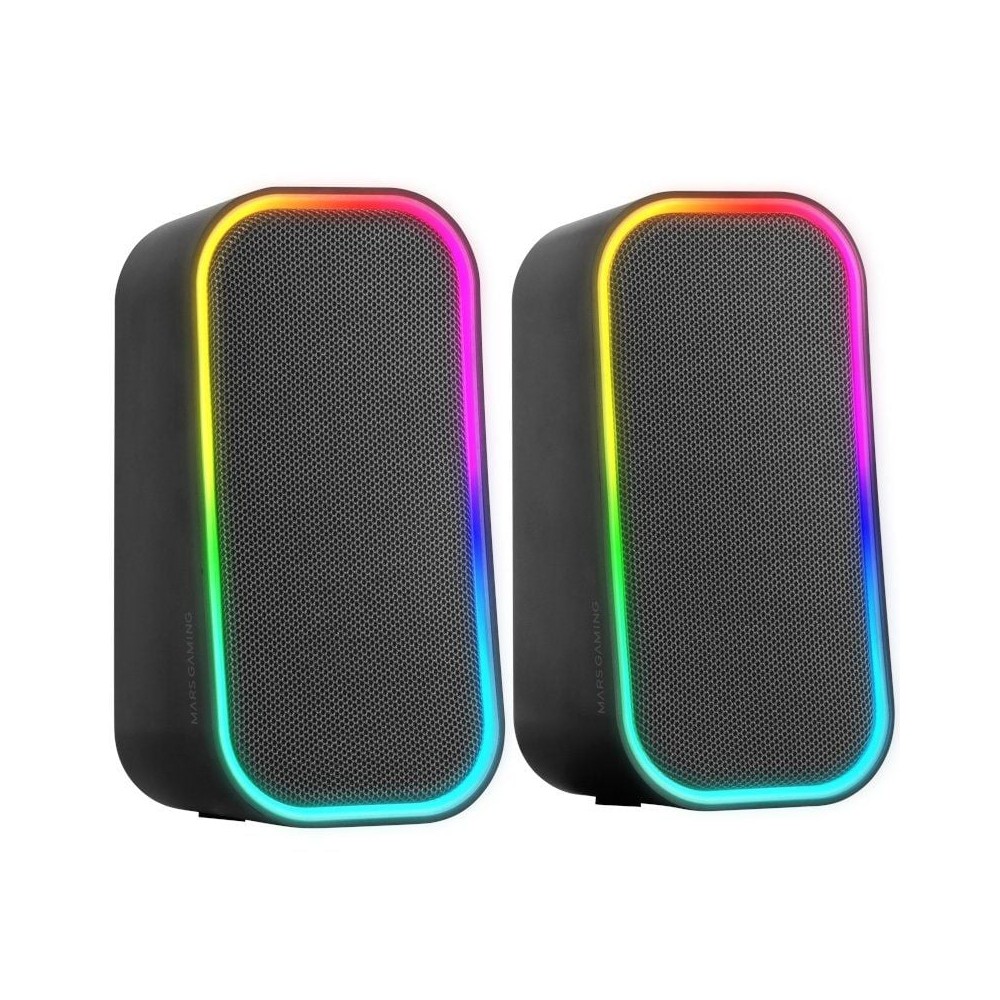 Altavoces con Bluetooth Mars Gaming MS-OM/ 20W/ 2.0