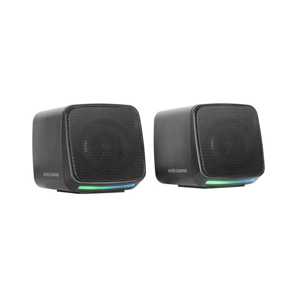 Altavoces Mars Gaming MS-PRO/ 10W/ 1.0/ Negros