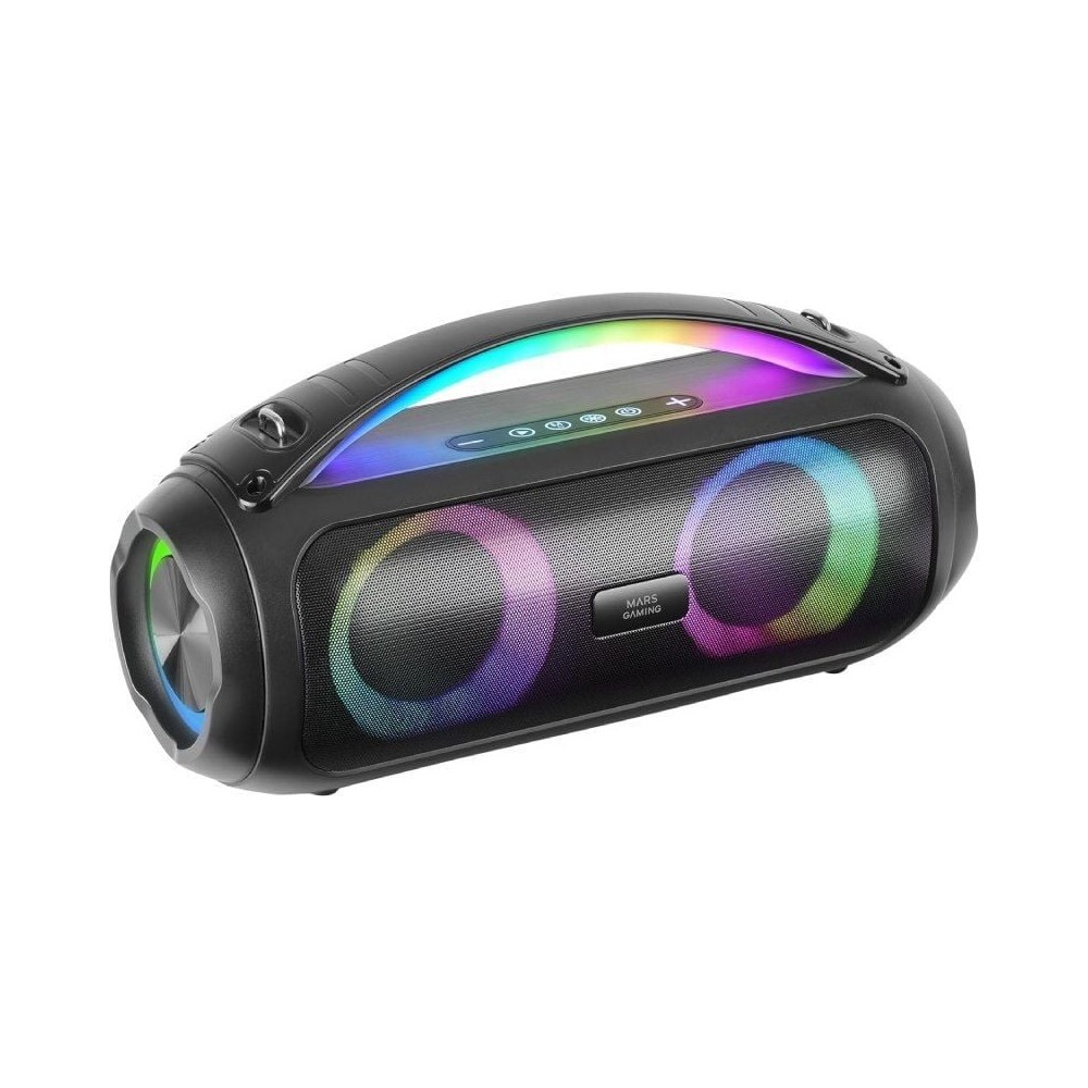 Altavoz con Bluetooth Mars Gaming MS-PULSE/ 50W RMS/ 2.0/ Negro
