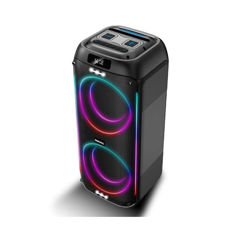 Altavoz Portable con Bluetooth Daewoo Party Speaker DW3010/ 40W/ 2.1