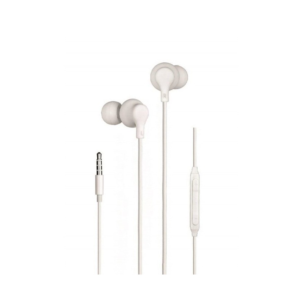 Auriculares Intrauditivos Daewoo DW2014/ con Micrófono/ Jack 3.5/ Blancos