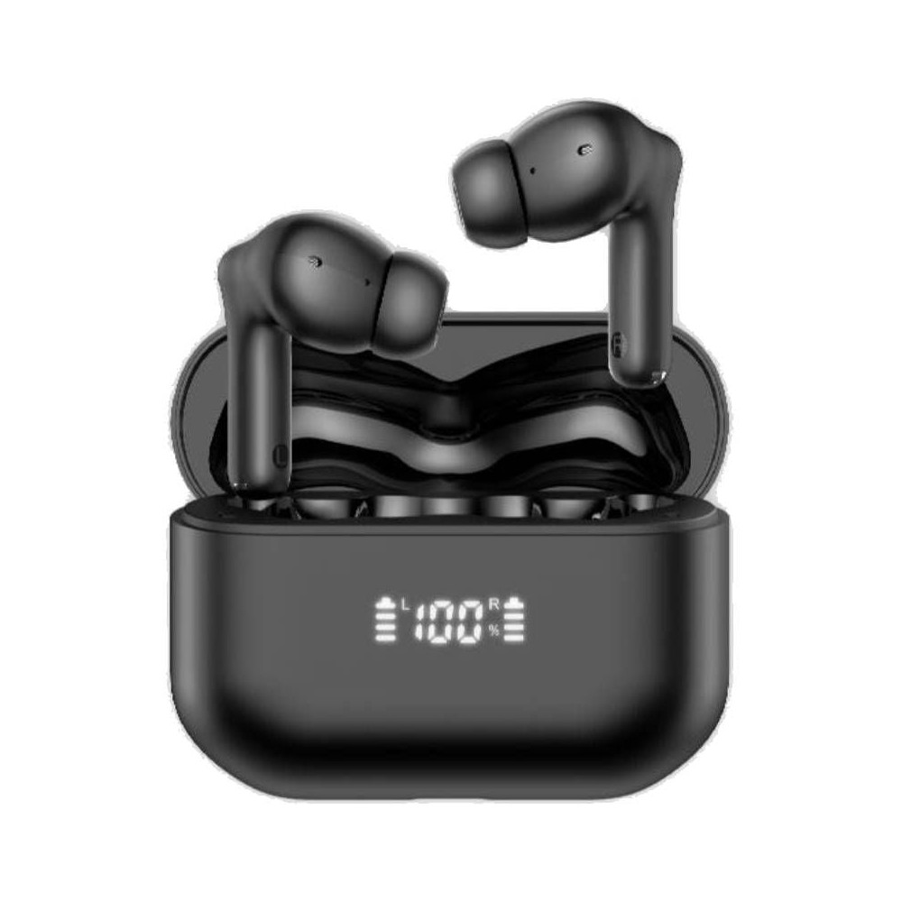 Auriculares Bluetooth Daewoo DW2022 con estuche de carga/ Autonomía 5h/ Negros