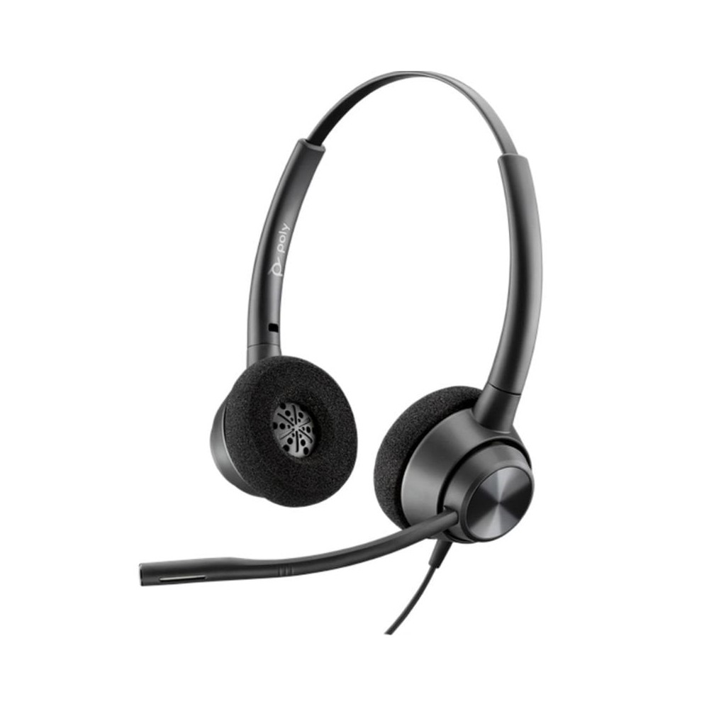 Auriculares Poly EncorePro 320/ con Micrófono/ QD/ Negros