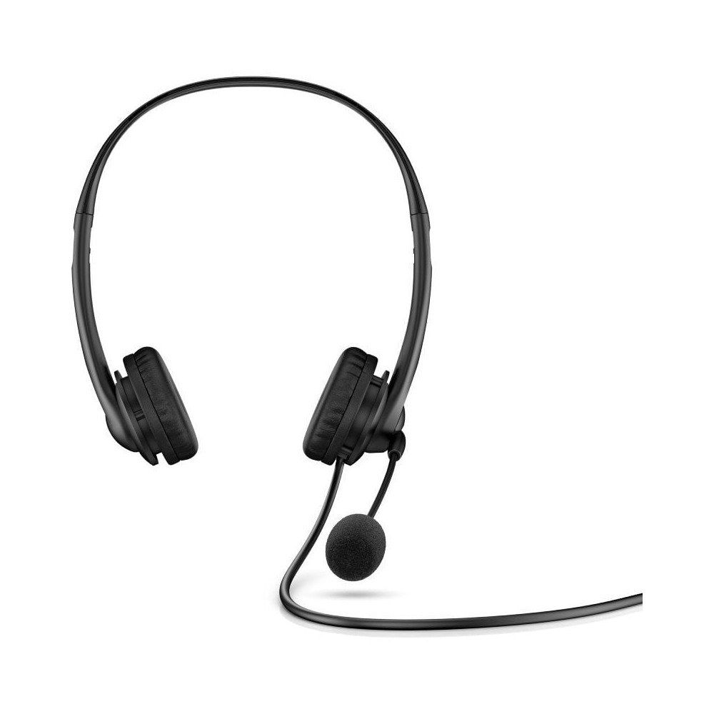 Auriculares HP G2/ con Micrófono/ USB/ Negros