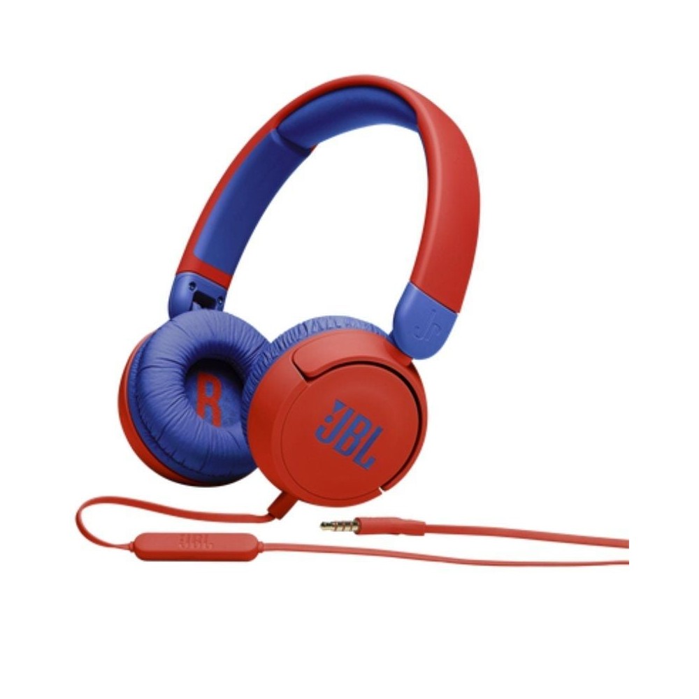 Auriculares Infantiles JBL JR310/ con Micrófono/ Jack 3.5/ Rojos y Azules