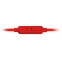 Auriculares Intrauditivos JBL T110/ con Micrófono/ Jack 3.5/ Rojos