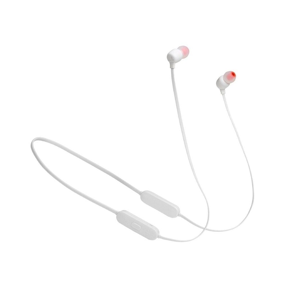 Auriculares Inalámbricos Intrauditivos JBL Tune 125BT/ con Micrófono/ Bluetooth/ Blancos