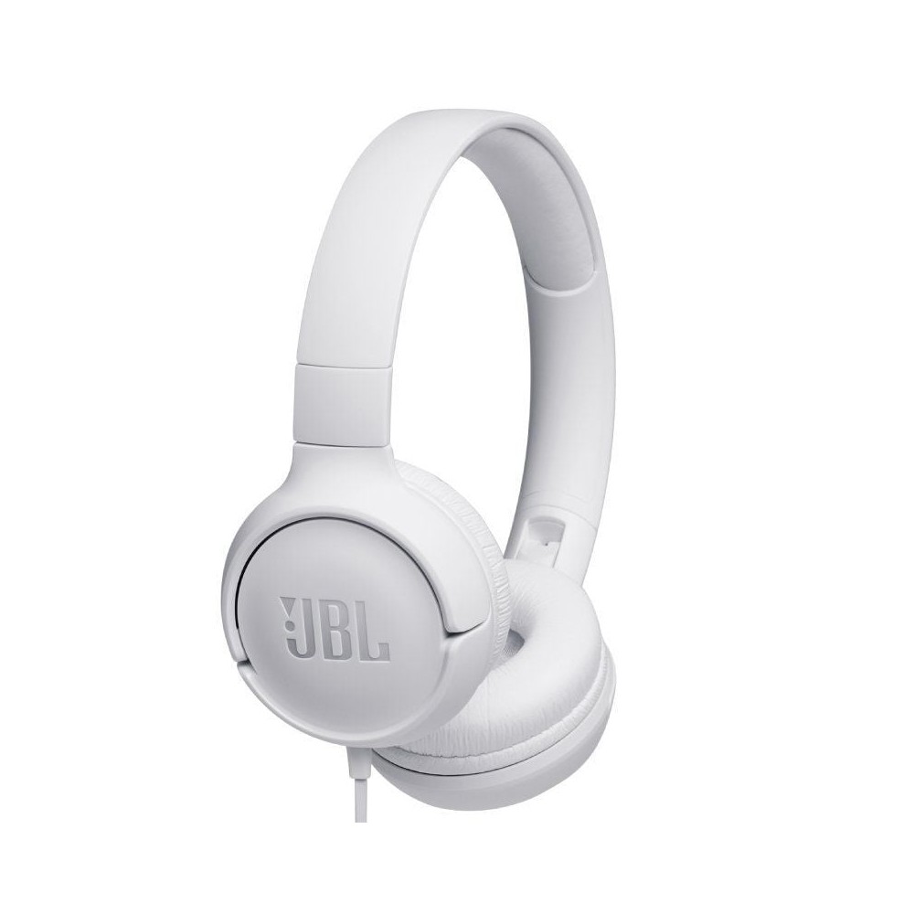 Auriculares JBL Tune 500/ con Micrófono/ Jack 3.5/ Blancos
