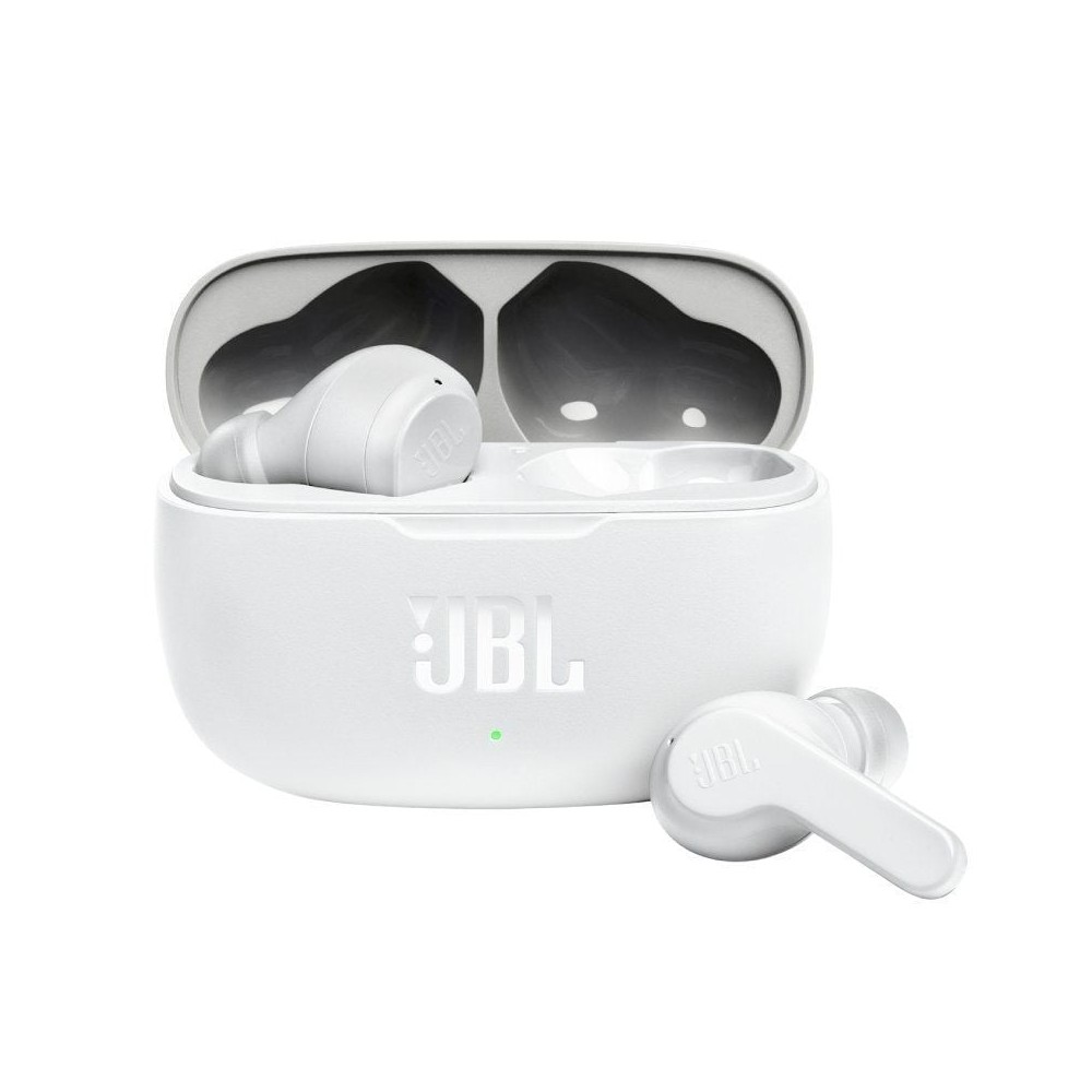 Auriculares Bluetooth JBL Wave 200TWS con estuche de carga/ Autonomía 5h/ Blancos