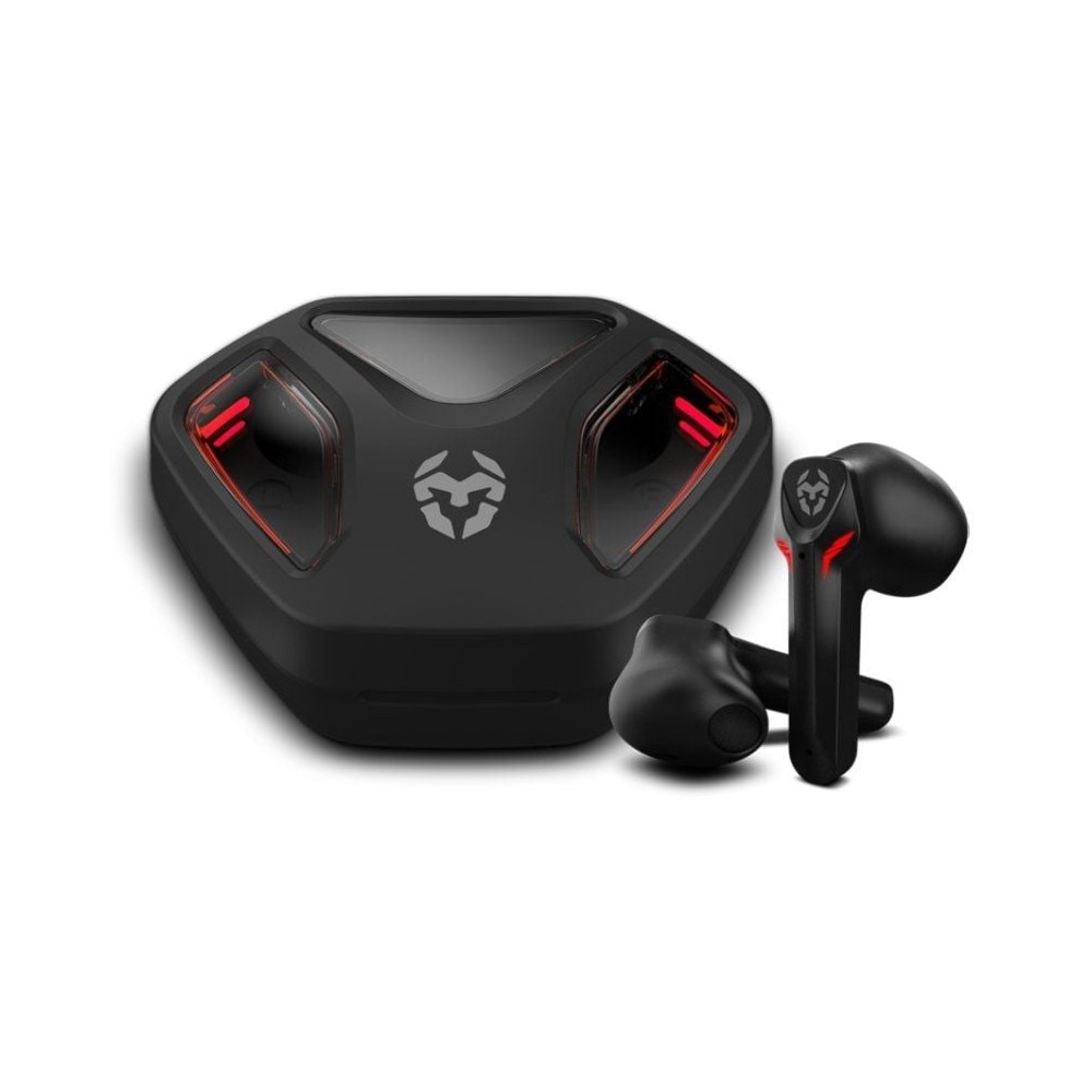 Auriculares Bluetooth Krom Kall con estuche de carga/ Autonomía 4h/ Negros