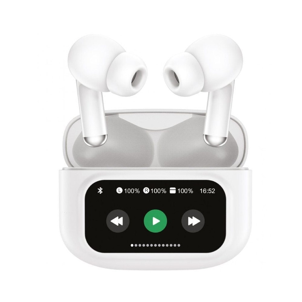 Auriculares Bluetooth Muvit For Change True Wireless Estéreo con estuche de carga/ Autonomía 6h/ Blancos