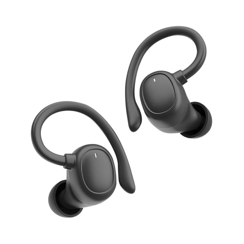 Auriculares Deportivos Bluetooth Muvit iO Smart True Wireless Sport ENC con estuche de carga/ Autonomía 6h/ Negros