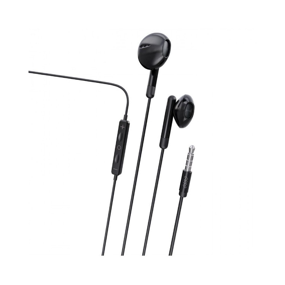 Auriculares Intrauditivos Myway MWHPH0019/ con Micrófono/ Jack 3.5/ Negros