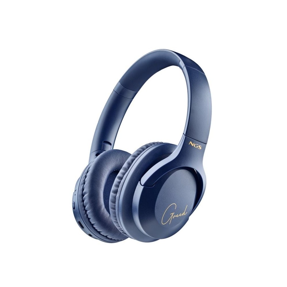 Auriculares Inalámbricos NGS Artica Greed/ con Micrófono/ Bluetooth/ Azules