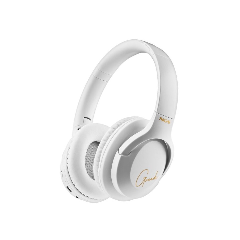 Auriculares Inalámbricos NGS Artica Greed/ con Micrófono/ Bluetooth/ Blancos
