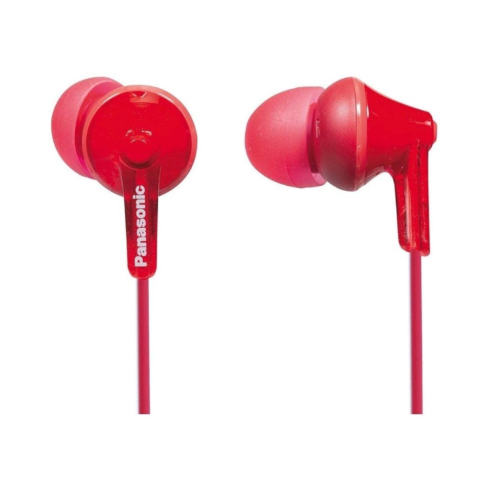 Auriculares Intrauditivos Panasonic RP-HJE125/ Jack 3.5/ Rojos