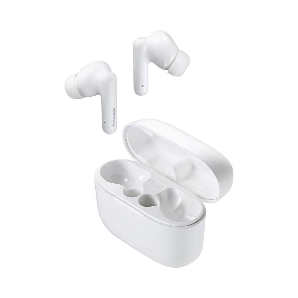 Auriculares Bluetooth Panasonic RZ-B110W con estuche de carga/ Autonomía 6h/ Blancos