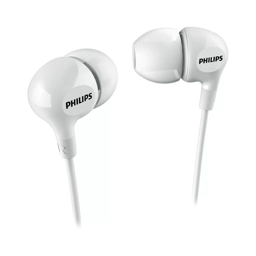 Auriculares Intrauditivos Philips SHE3550WT/ Jack 3.5/ Blancos