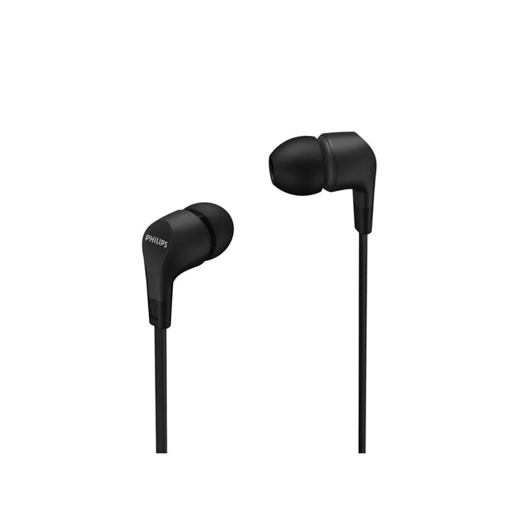Auriculares Intrauditivos Philips TAE1105/ Jack 3.5/ Negros