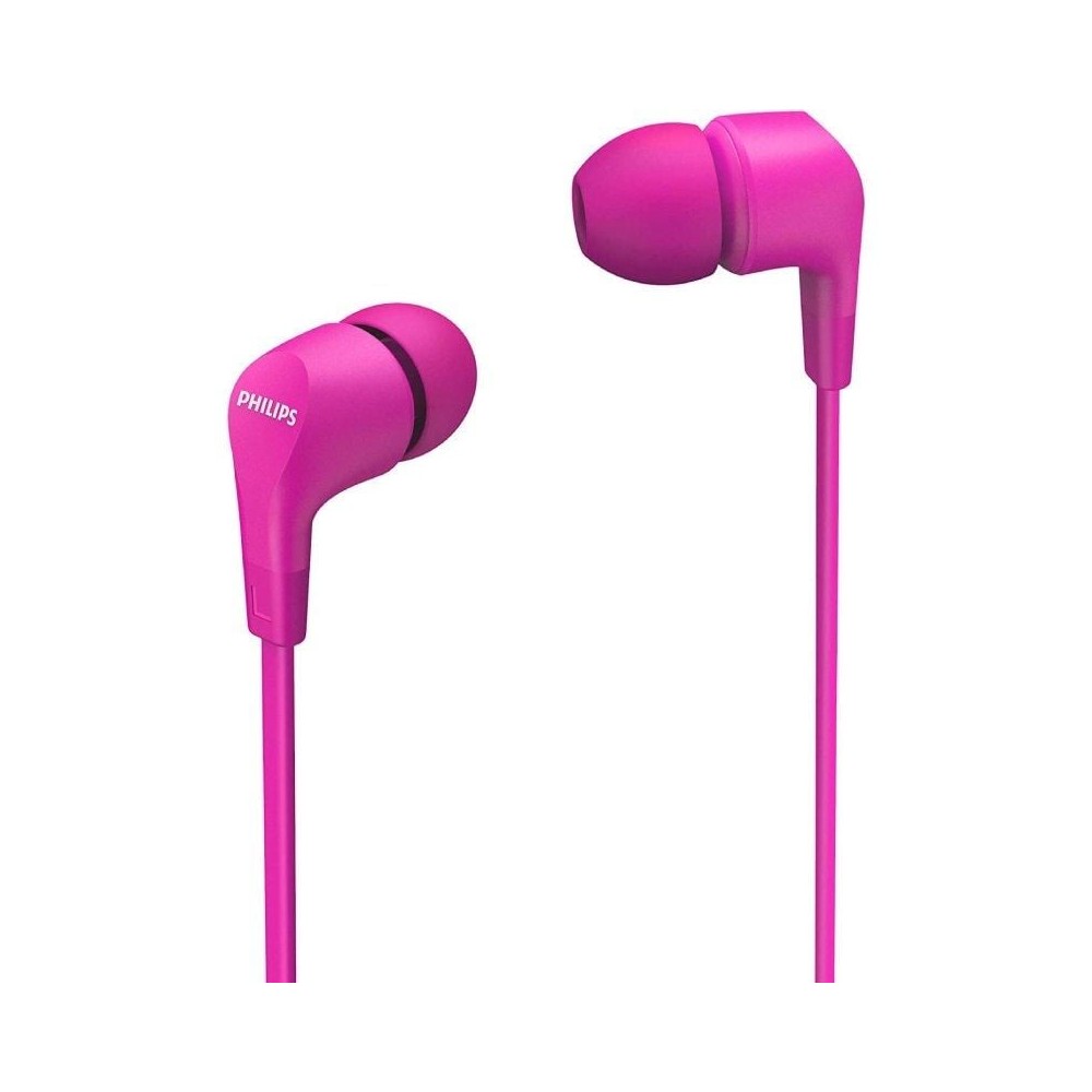 Auriculares Intrauditivos Philips TAE1105PK/ con Micrófono/ Jack 3.5/ Rosas