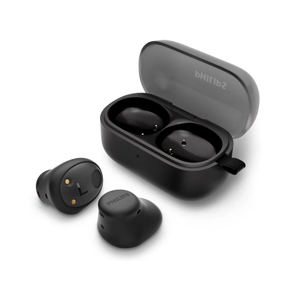 Auriculares Bluetooth Philips TAT2149 con estuche de carga/ Autonomía 6h/ Negros