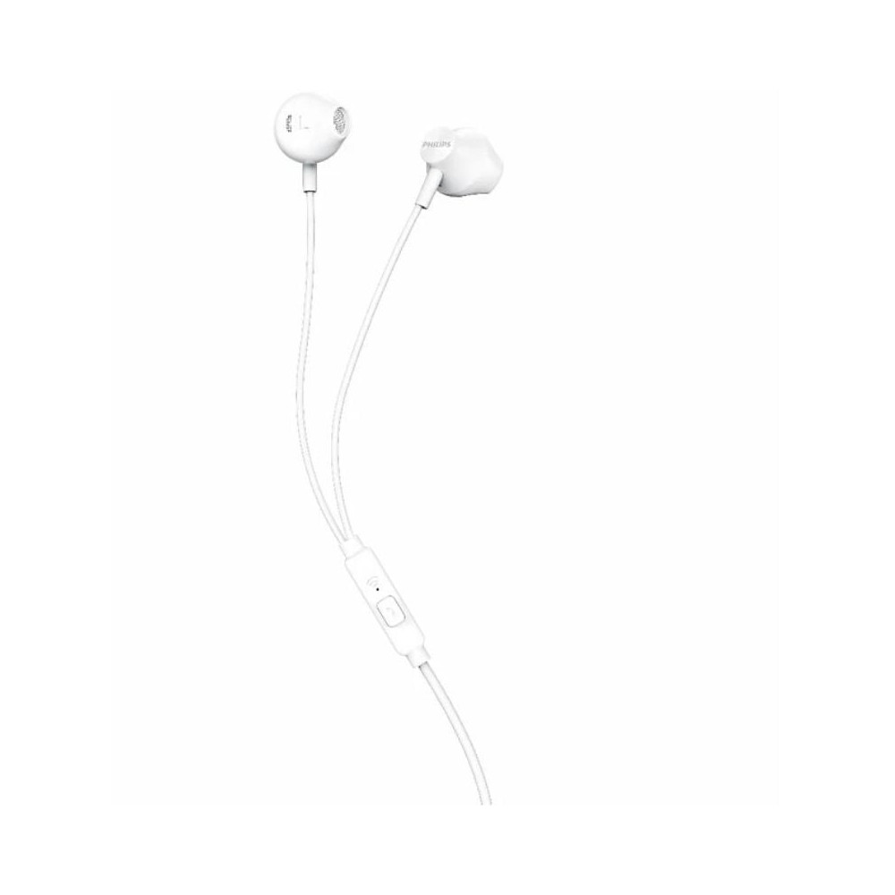 Auriculares Intrauditivos Philips TAUE101/ con Micrófono/ Jack 3.5/ Blancos
