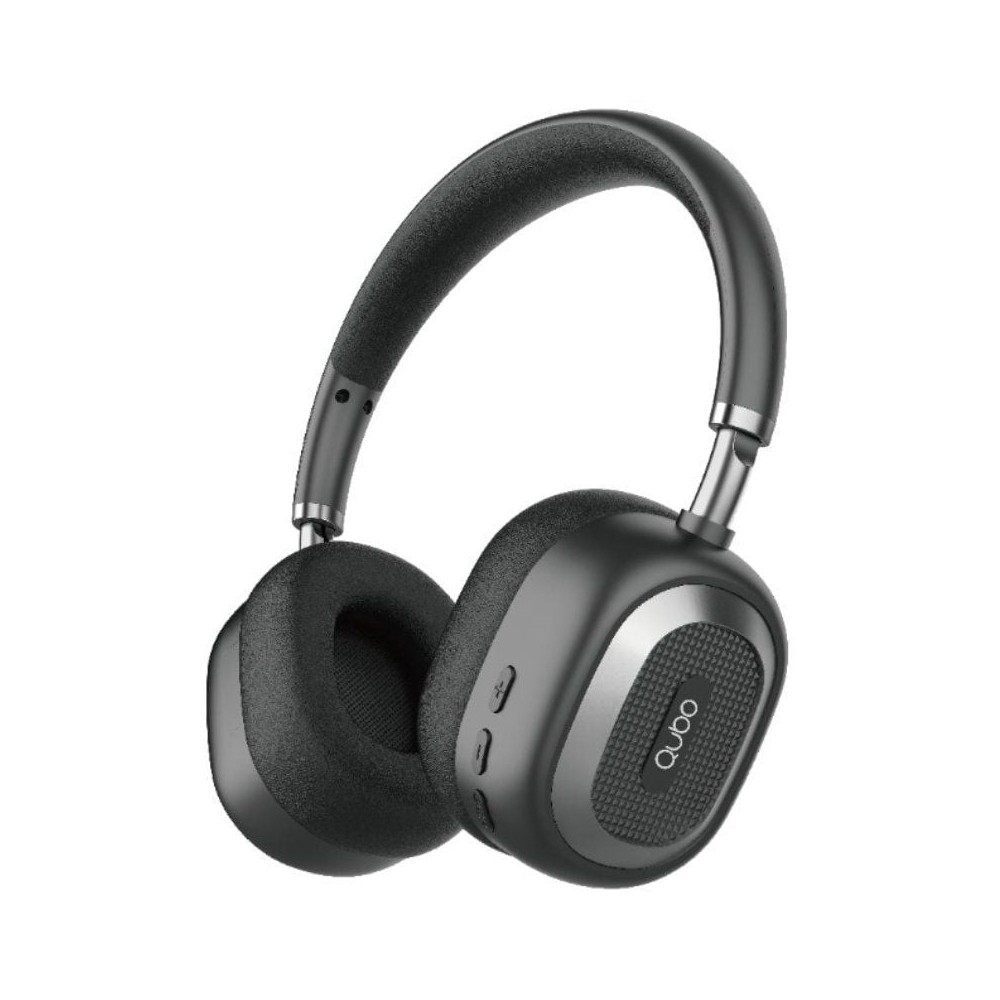 Auriculares Inalámbricos Qubo HD-100/ con Micrófono/ Bluetooth/ Negros