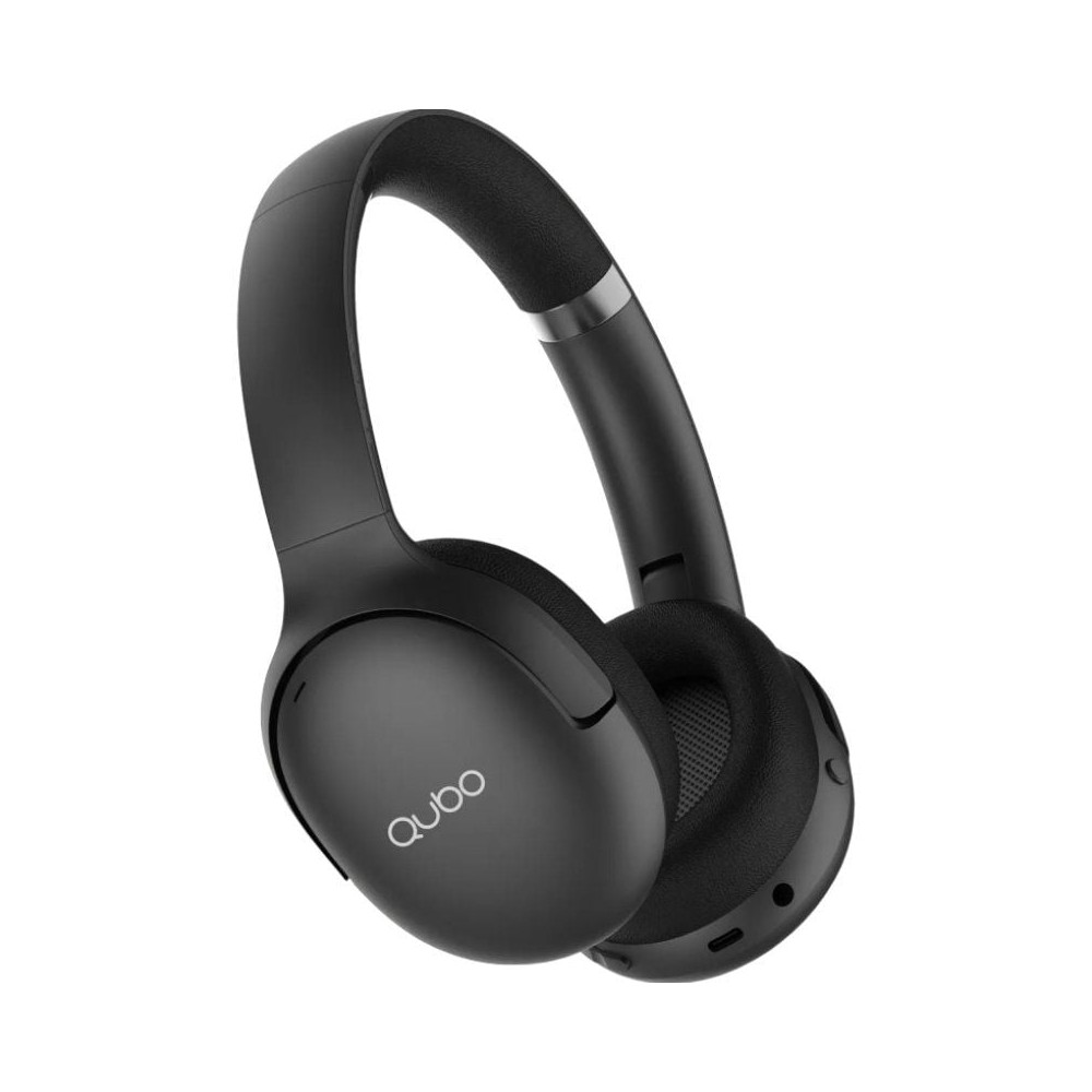 Auriculares Inalámbricos Qubo HD-400/ con Micrófono/ Bluetooth/ Negros