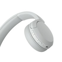 Auriculares Inalámbricos Sony WH-CH520/ con Micrófono/ Bluetooth/ Blancos