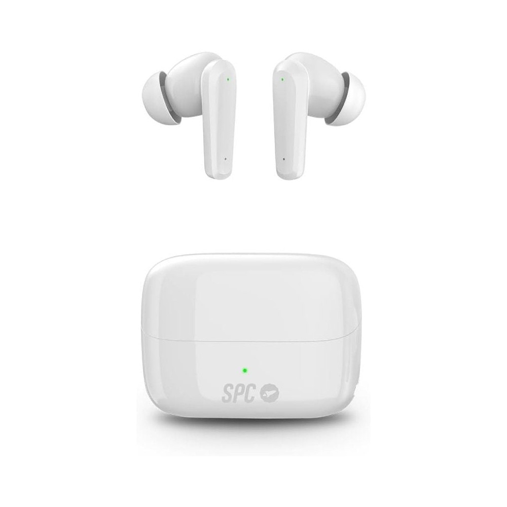 Auriculares Bluetooth SPC Ether 2 Pro con estuche de carga/ Autonomía 6.5h/ Blancos