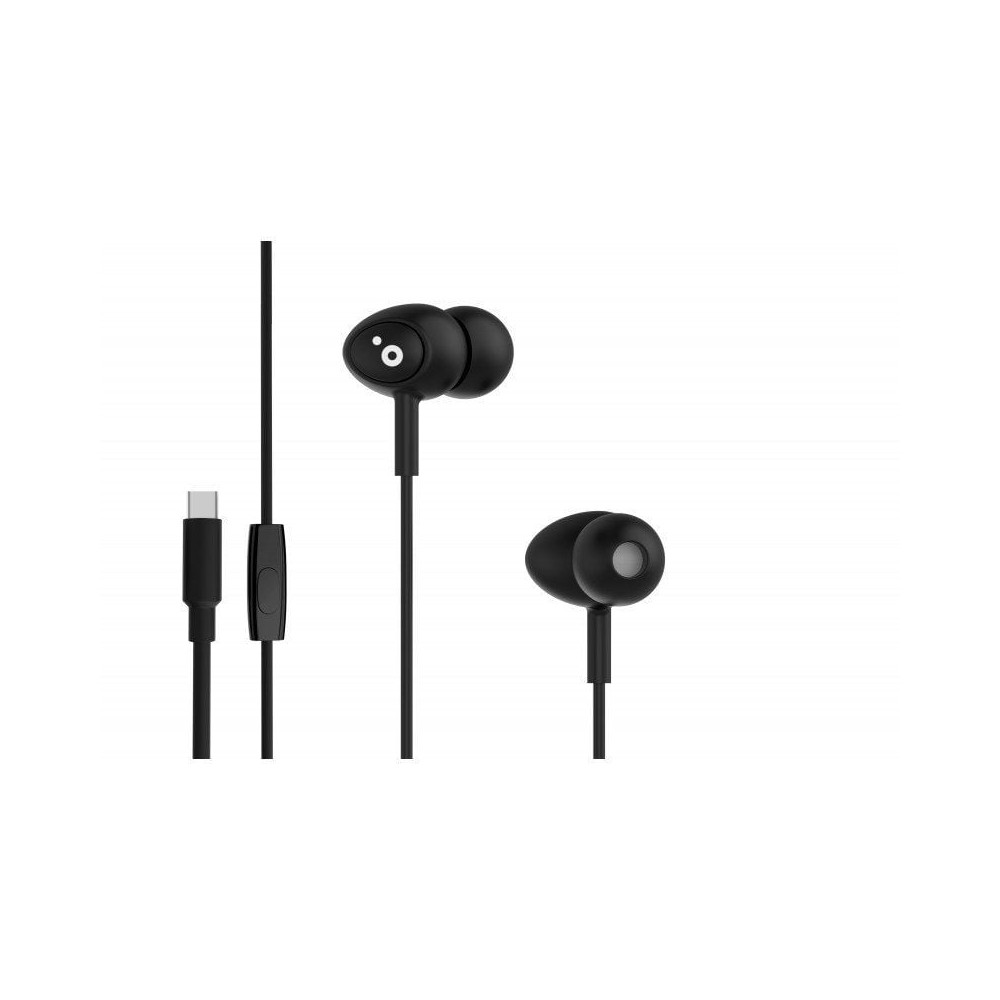 Auriculares Intrauditivos Sunstech BEATC/ con Micrófono/ USB Tipo-C/ Negros