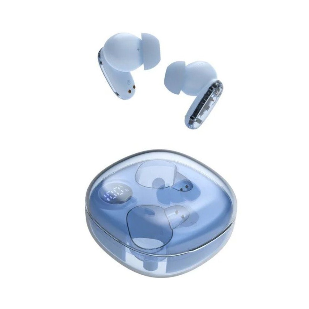 Auriculares Bluetooth Mars Gaming MHIB2 con estuche de carga/ Autonomía 7h/ Azules