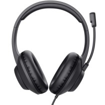 Auriculares Trust Ayda Max/ con Micrófono/ Jack 3.5/ Negros