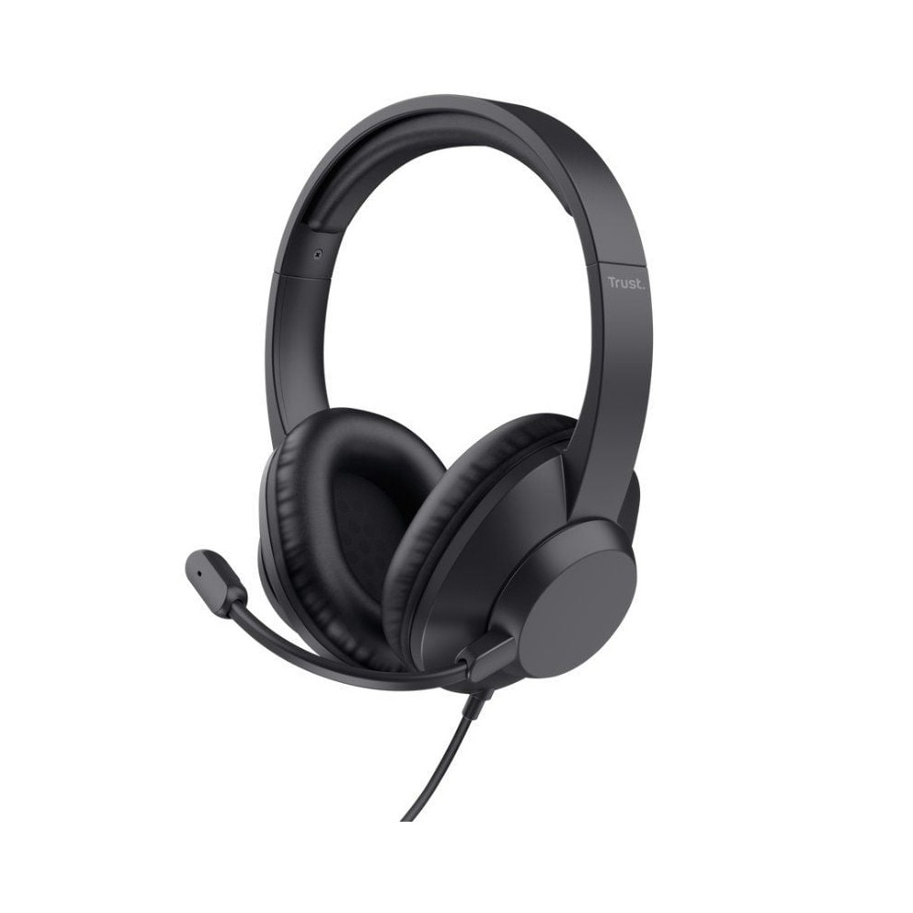 Auriculares Trust Ayda Max USB/ con Micrófono/ USB/ Negros