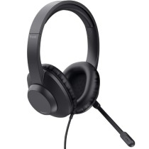 Auriculares Trust Ayda Max USB/ con Micrófono/ USB/ Negros