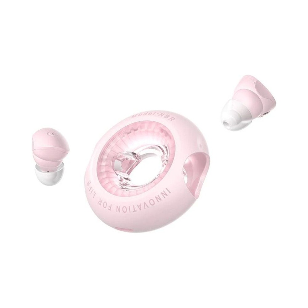 Auriculares Bluetooth Vention NBRP0 con estuche de carga/ Autonomía 6h/ Rosas