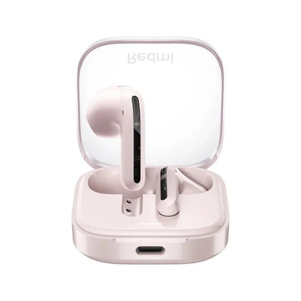Auriculares Bluetooth Xiaomi Redmi Buds 6 Active con estuche de carga/ Autonomía 6h/ Rosas