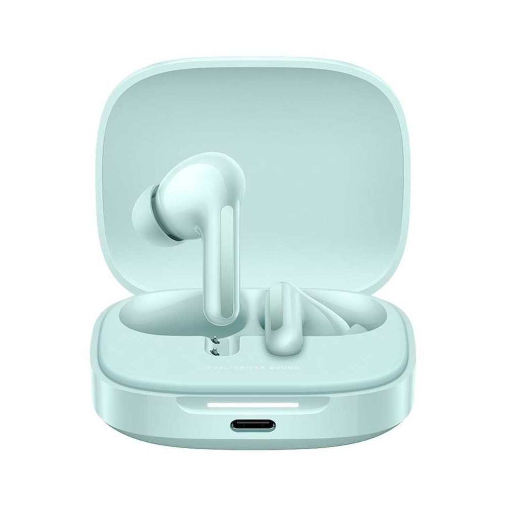 Auriculares Bluetooth Xiaomi Redmi Buds 6 con estuche de carga/ Autonomía 10h/ Verdes