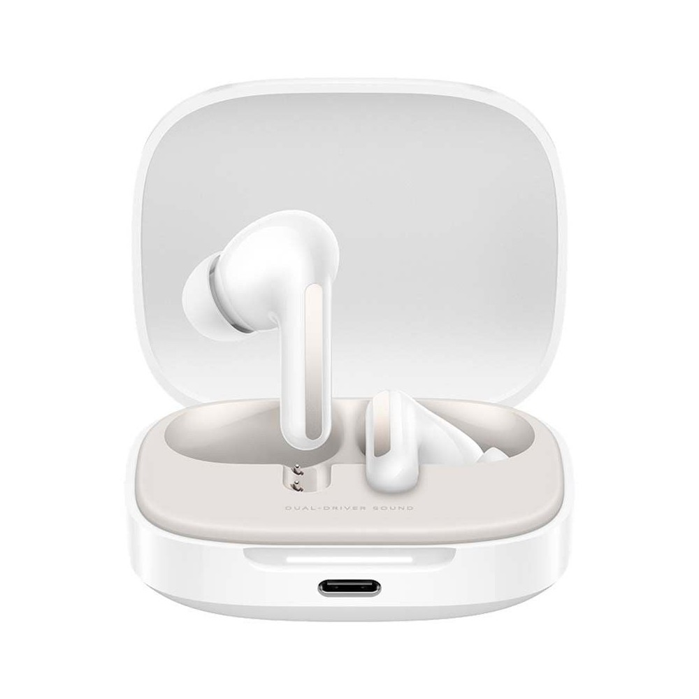 Auriculares Bluetooth Xiaomi Redmi Buds 6 con estuche de carga/ Autonomía 10h/ Blancos