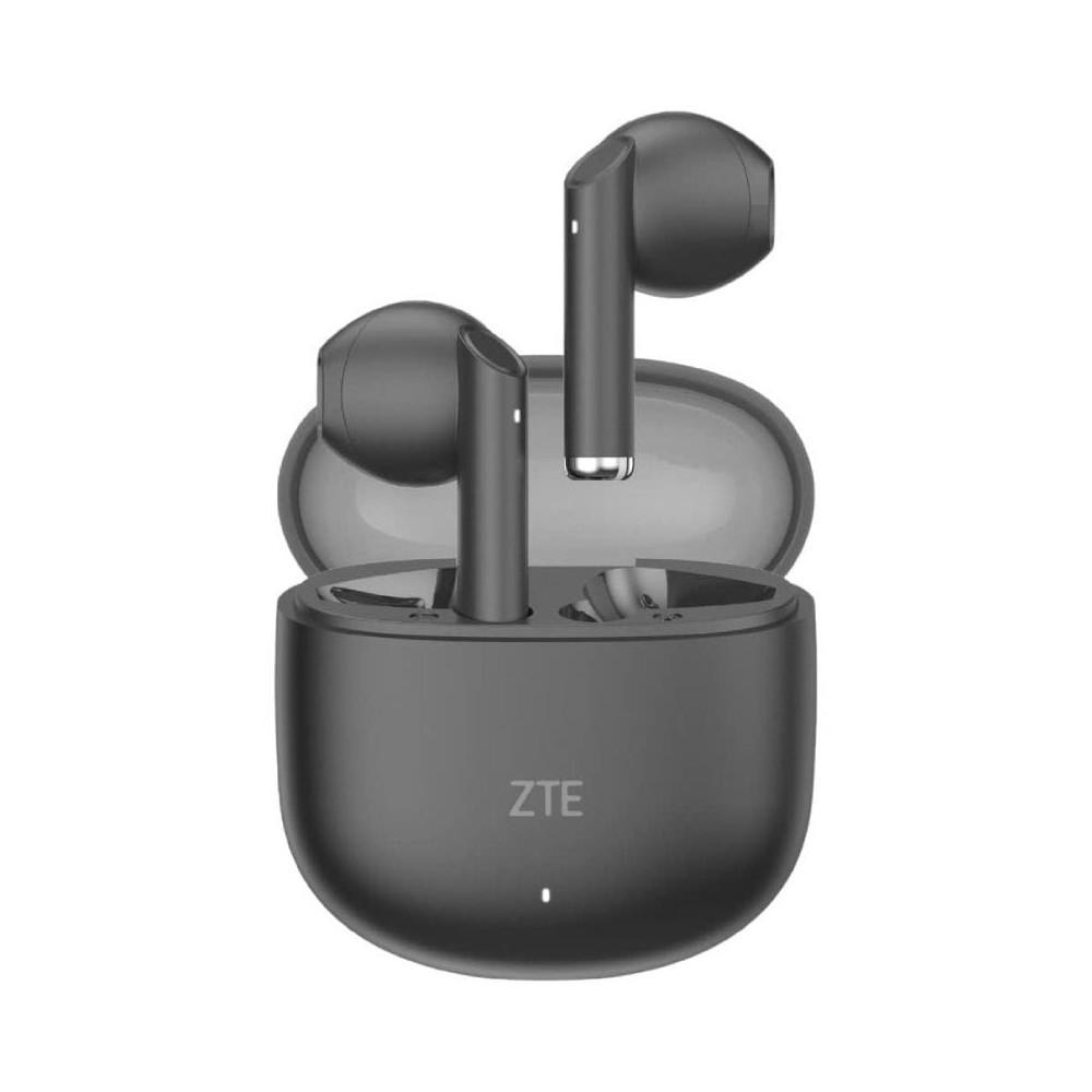 Auriculares Bluetooth ZTE Buds 2 con estuche de carga/ Autonomía 5h/ Negros