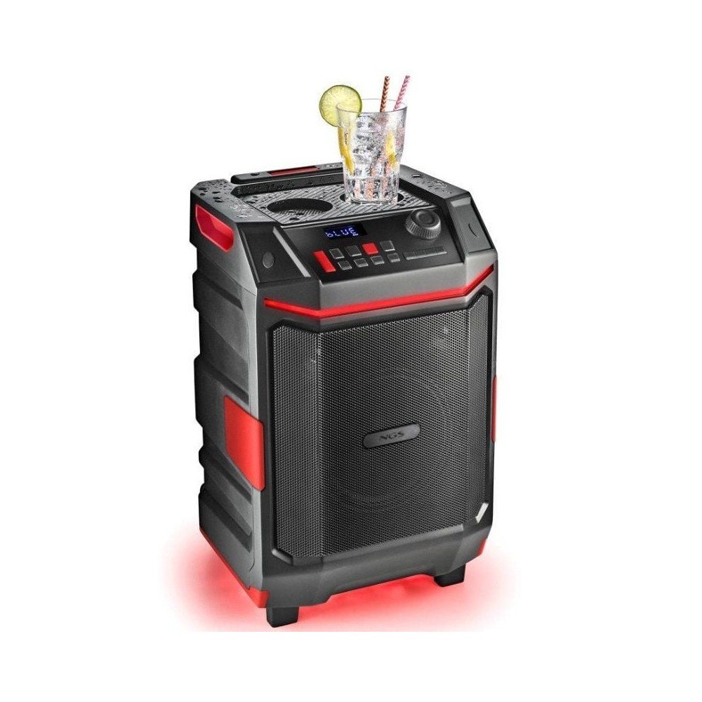 Altavoz Portable con Bluetooth NGS Wild Bash/ 300W