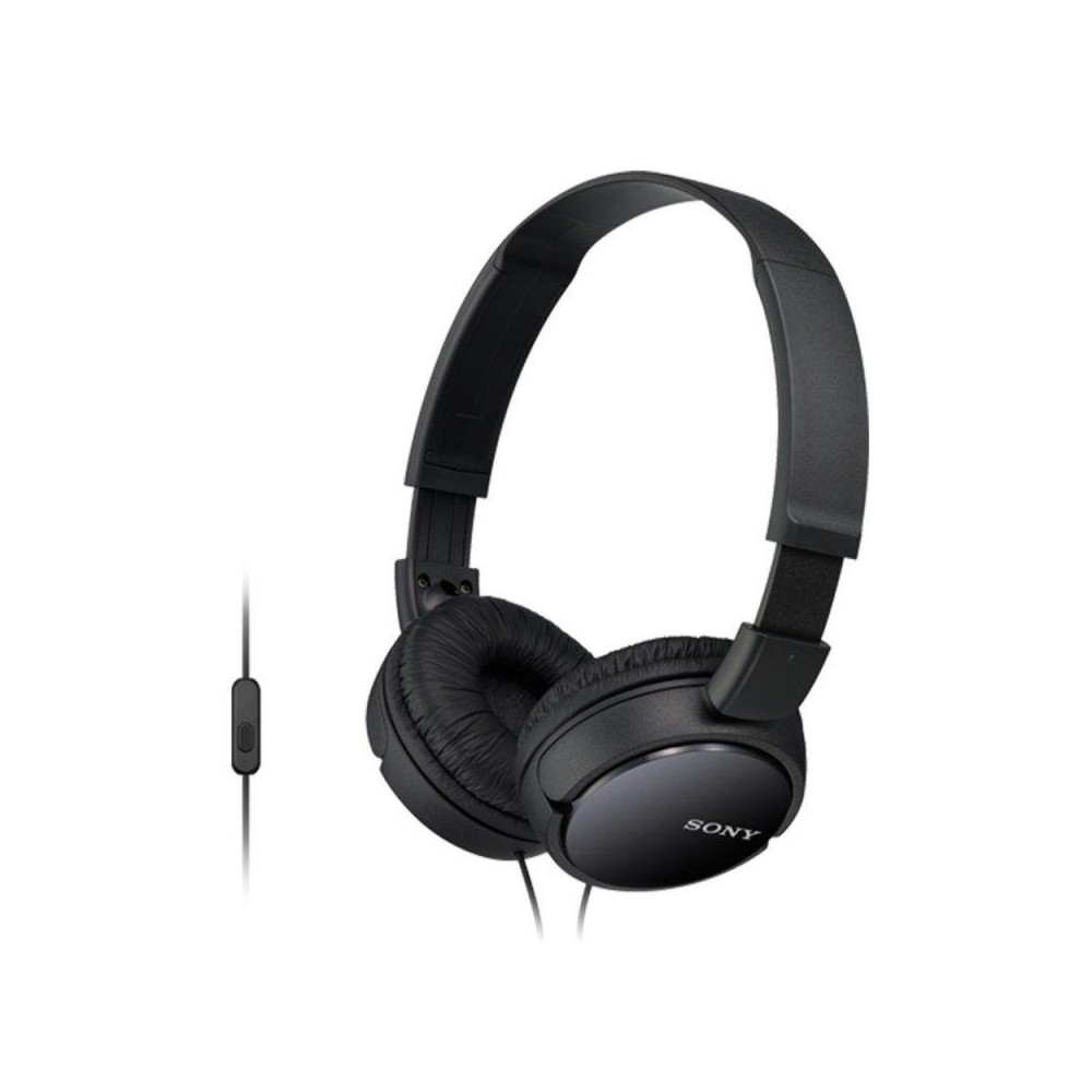 Auriculares Sony MDRZX110APB/ con Micrófono/ Jack 3.5/ Negros