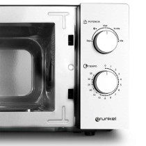 Microondas Grunkel MW-20INOX/ 700W/ Capacidad 20L/ Funcion Grill/ Plata