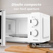 Microondas Grunkel MW-25EASY/ 850W/ Capacidad 25L/ Blanco