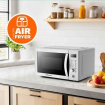 Microondas Grunkel MW-28AIRFRYER/ 900W/ Capacidad 28L/ Función Grill/ Función Airfryer/ Plateado